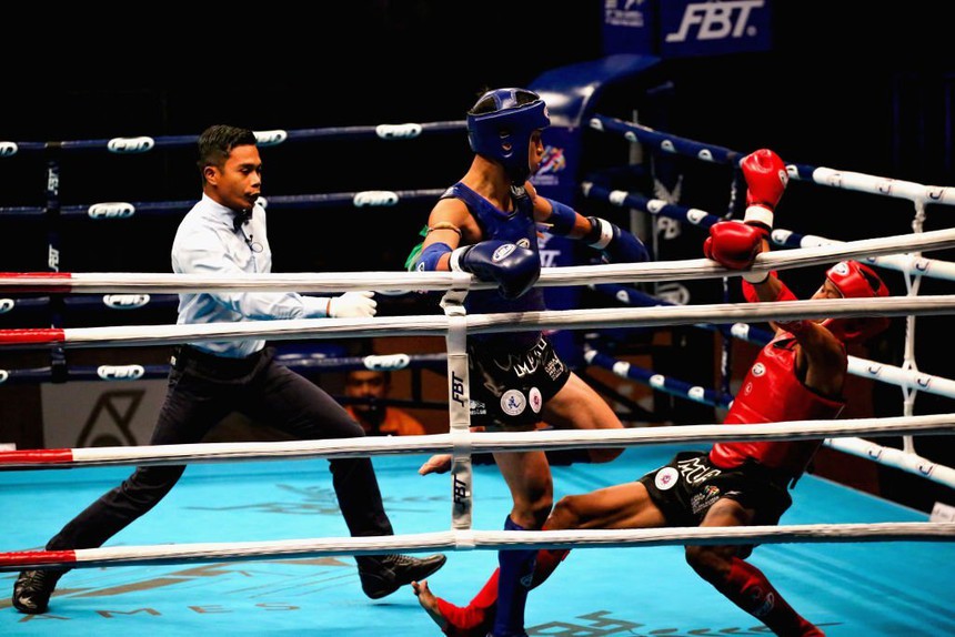 Chủ nhà Campuchia gây tranh cãi khi đổi tên môn võ từ Muay Thai thành Kun Khmer tại SEA Games 32 - Ảnh 1.