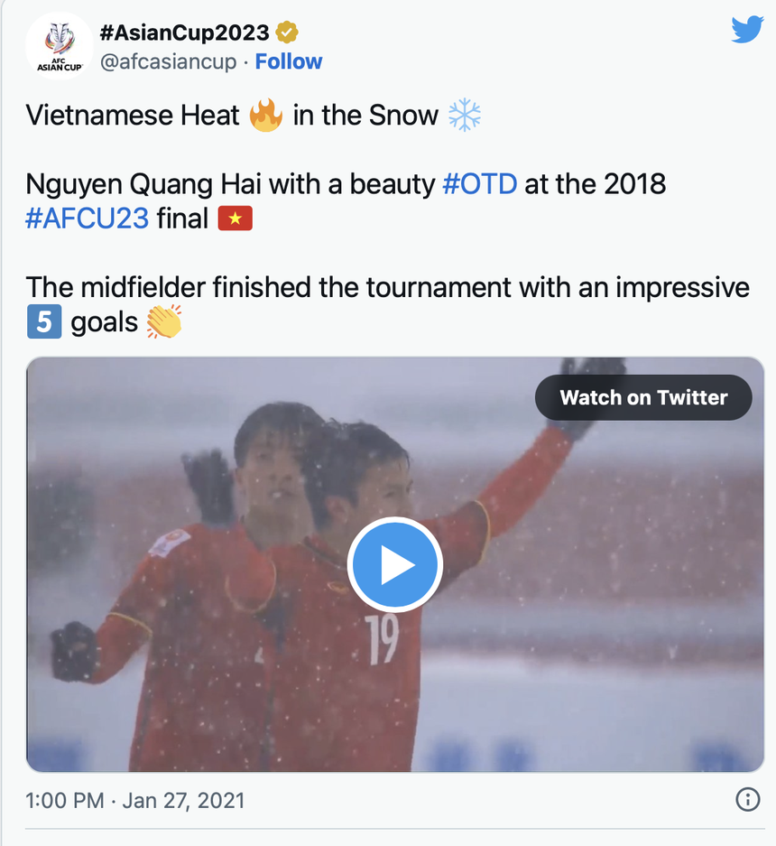 AFC nhắc lại ký ức Thường Châu, ca ngợi HLV Park Hang-seo - Ảnh 2. AFC nhắc lại ký ức Thường Châu, ca ngợi HLV Park Hang-seo - Ảnh 2.