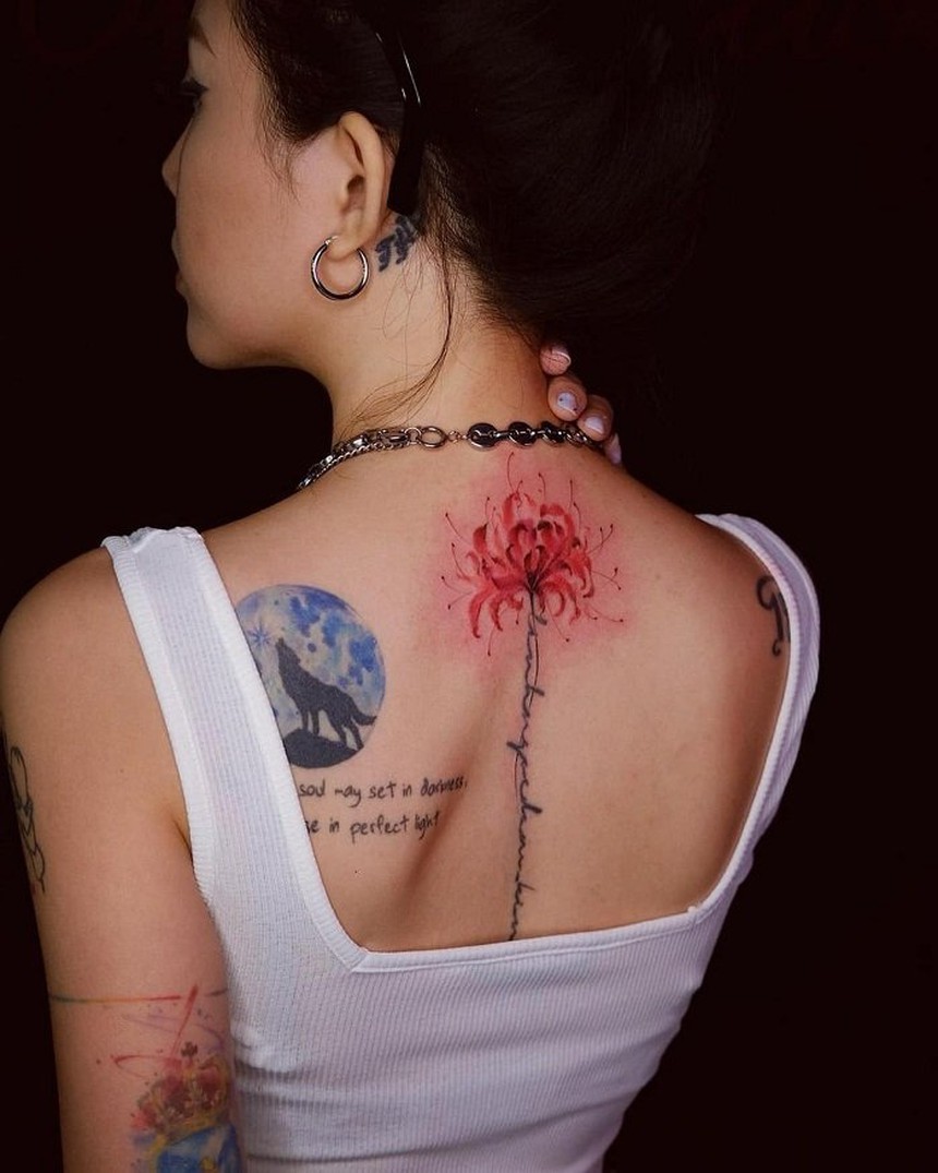 Linh Ngọc Đàm suýt bị bố từ mặt vì xăm hình - Ảnh 3.