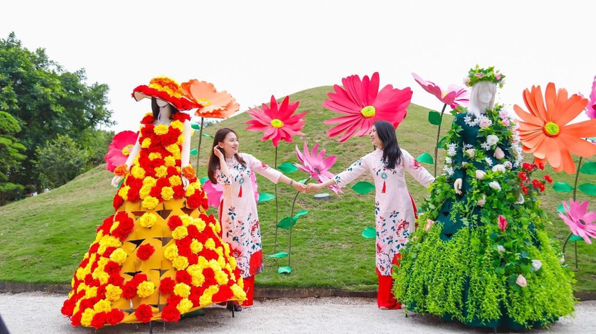 Rộn tiếng cười và niềm vui đầu Xuân tại Sun World khắp 3 miền - Ảnh 3.