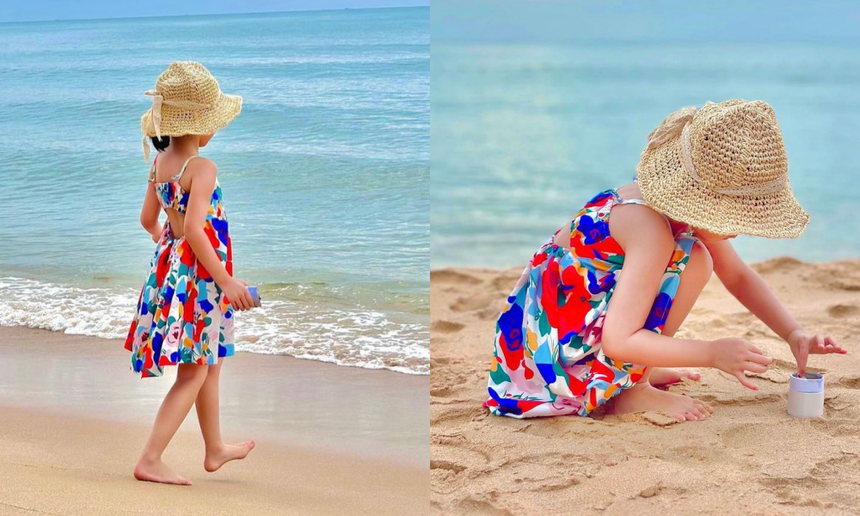 Hoa hậu Đặng Thu Thảo đưa nhóc tỳ hào môn đi du lịch, ái nữ gây ấn tượng vì 1 chi tiết đặc biệt - Ảnh 1. Hoa hậu Đặng Thu Thảo đưa nhóc tỳ hào môn đi du lịch, ái nữ gây ấn tượng vì 1 chi tiết đặc biệt - Ảnh 1.