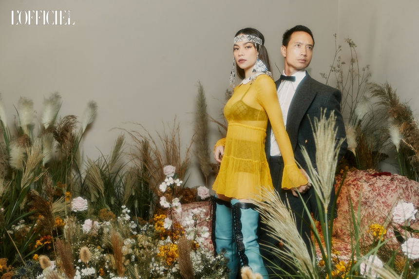 Hà Hồ khoe ảnh rực rỡ bên Kim Lý đầu năm 2023 - Ảnh 2.