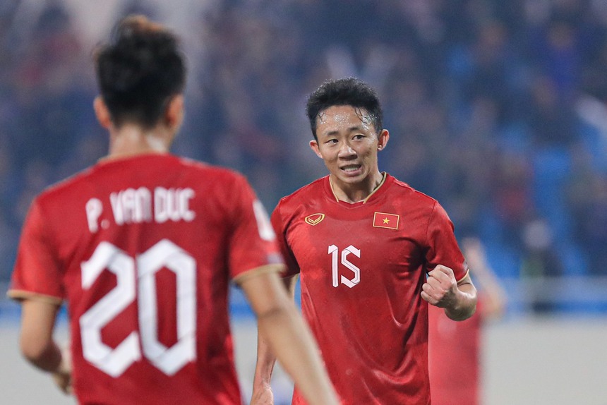 Kết quả Việt Nam 3-0 Myanmar: Giành ngôi nhất bảng, tuyển Việt Nam tự tin đấu Indonesia - Ảnh 3. Kết quả Việt Nam 3-0 Myanmar: Giành ngôi nhất bảng, tuyển Việt Nam tự tin đấu Indonesia - Ảnh 3.