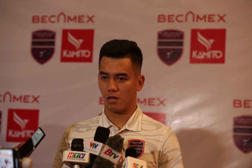 Tiến Linh muốn trở thành Vua phá lưới V-League 2023 - Ảnh 1.