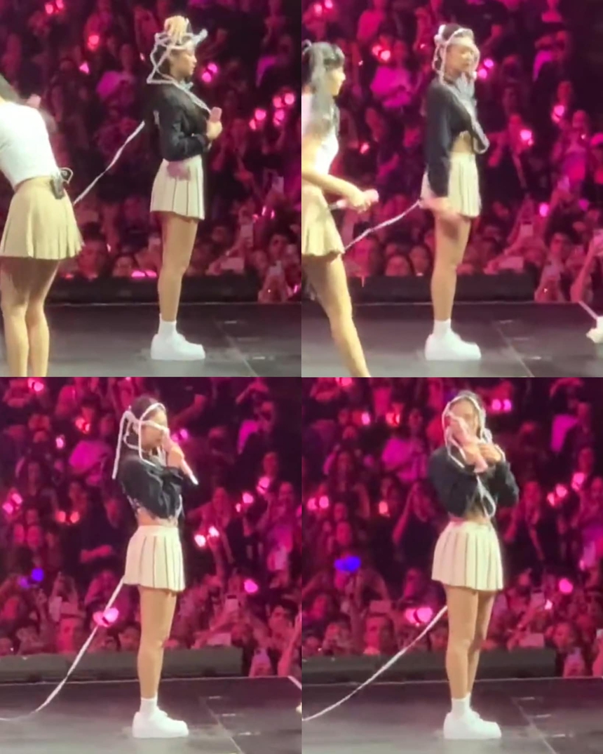 Jennie (BLACKPINK) đã hết sợ pháo, hoá “ảo thuật gia” biến sân khấu cực nghệ! - Ảnh 5. Jennie (BLACKPINK) đã hết sợ pháo, hoá “ảo thuật gia” biến sân khấu cực nghệ! - Ảnh 5.