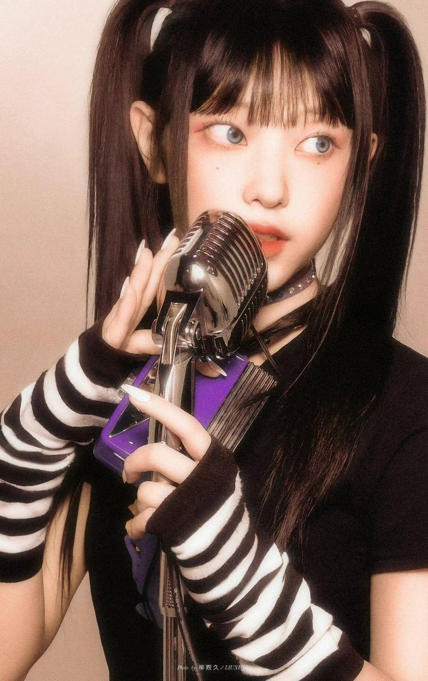 Gương mặt "giống mèo" của Haerin (NewJeans): khí chất khác biệt nhưng đã đủ làm top visual? - Ảnh 2.