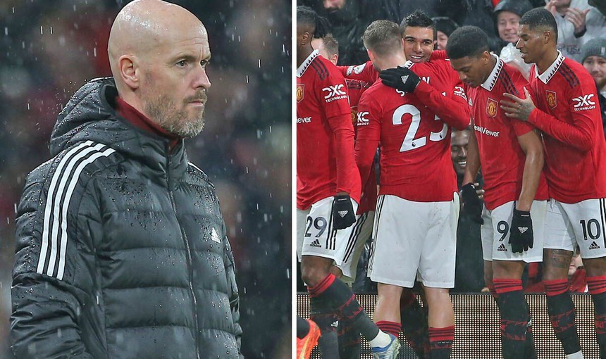 HLV Ten Hag nói MU thắng may - Ảnh 2.