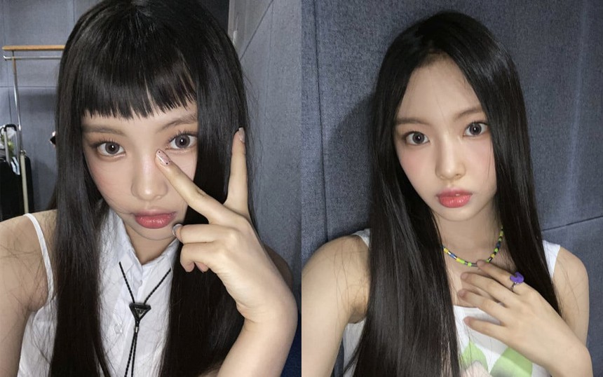 Fan tranh luận Hyein NewJeans có xinh đẹp hơn khi để tóc mái hay không? - Ảnh 1.