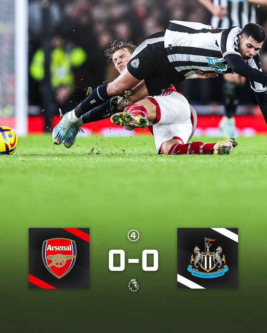 VIDEO bàn thắng trận Arsenal vs Newcastle: 'Pháo thủ' tiếp tục dẫn đầu  - Ảnh 4.