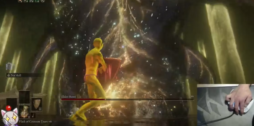 Chơi một tay, chỉ dùng khiên chắn, nam game thủ vẫn phá đảo Elden Ring dễ dàng - Ảnh 3.