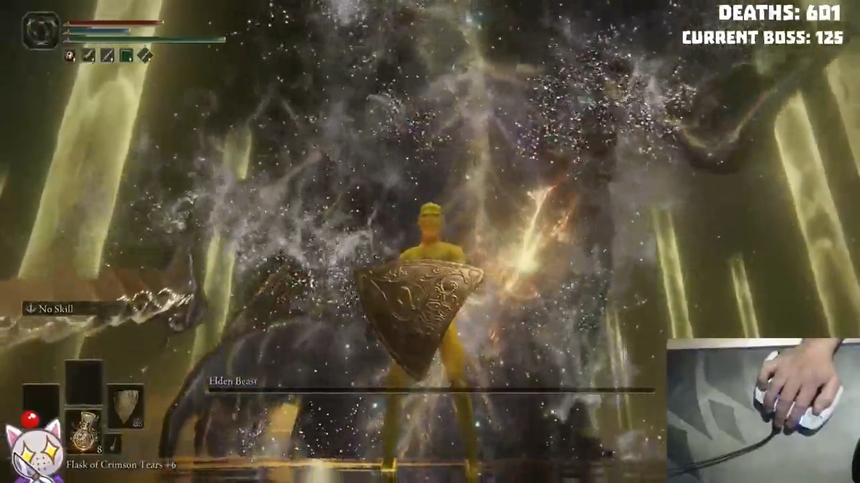 Chơi một tay, chỉ dùng khiên chắn, nam game thủ vẫn phá đảo Elden Ring dễ dàng - Ảnh 4.