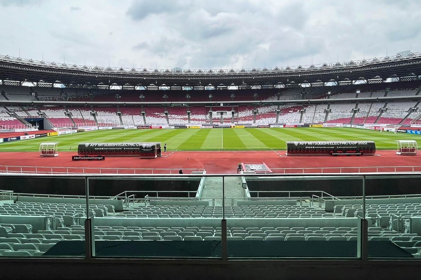 ĐT Việt Nam đấu ĐT Indonesia trên SVĐ đẹp như tranh - Ảnh 1.