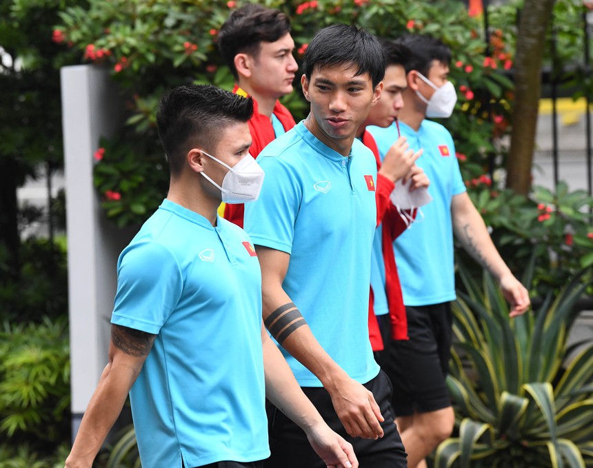 HLV Park Hang-seo hỏi thăm giấc ngủ của cầu thủ ở Indonesia - Ảnh 6. HLV Park Hang-seo hỏi thăm giấc ngủ của cầu thủ ở Indonesia - Ảnh 6.