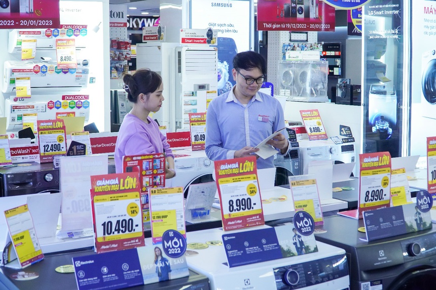 Top 5 máy giặt lồng ngang giảm sâu trước Tết, giá chỉ từ 7,99 triệu đồng - Ảnh 1.