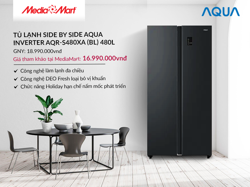 TOP 5 tủ lạnh dung tích lớn bán chạy dịp Tết - Ảnh 5.