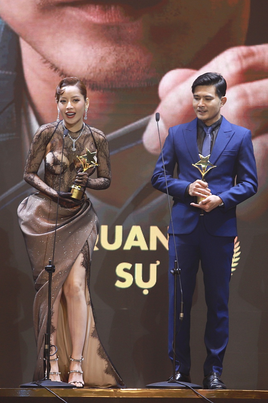 Chi Pu lần 2 trở thành diễn viên được yêu thích nhất, phim của Trấn Thành "trắng tay" tại Ngôi Sao Xanh - Ảnh 2.