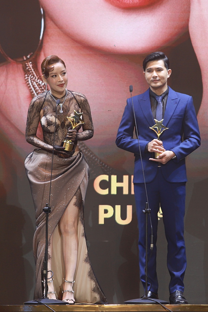 Chi Pu lần 2 trở thành diễn viên được yêu thích nhất, phim của Trấn Thành "trắng tay" tại Ngôi Sao Xanh - Ảnh 3.