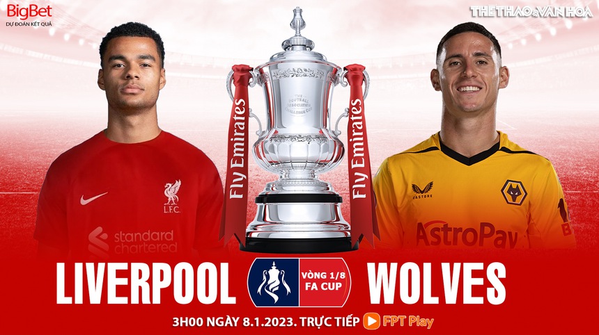 Nhận định bóng đá Liverpool vs Wolves (03h00, 8/1), vòng 3 cúp FA - Ảnh 2. Nhận định bóng đá Liverpool vs Wolves (03h00, 8/1), vòng 3 cúp FA - Ảnh 2.