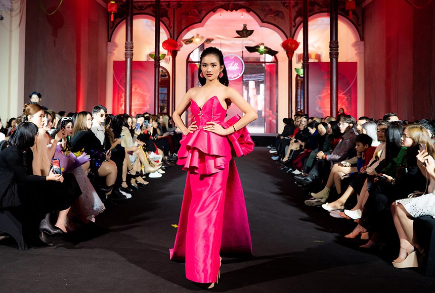 Á khôi Minh Anh làm vedette cho BST 'Cảm hứng văn hoá Việt' - Ảnh 4.