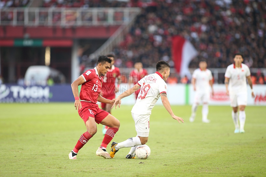 Indonesia hòa Việt Nam 0-0 ở bán kết lượt đi AFF Cup 2022. Ảnh: Song Ngọc