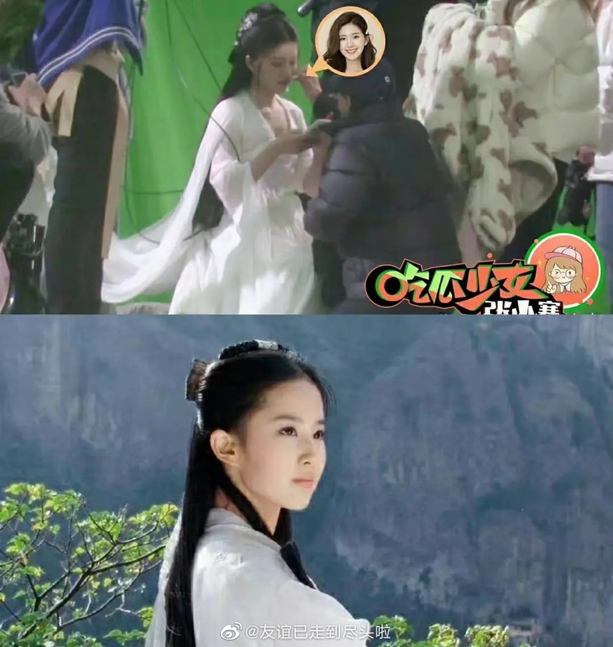 Hết so sánh với Triệu Lệ Dĩnh, Triệu Lộ Tư lại được nhận xét giống Lưu Diệc Phi - Ảnh 4. Hết so sánh với Triệu Lệ Dĩnh, Triệu Lộ Tư lại được nhận xét giống Lưu Diệc Phi - Ảnh 4.