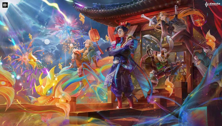 Liên Quân Mobile chuẩn bị ra mắt dòng skin Tết Nguyên đán 2023 cực đẹp, game thủ đã chuẩn bị tiền lì xì chưa? - Ảnh 6.