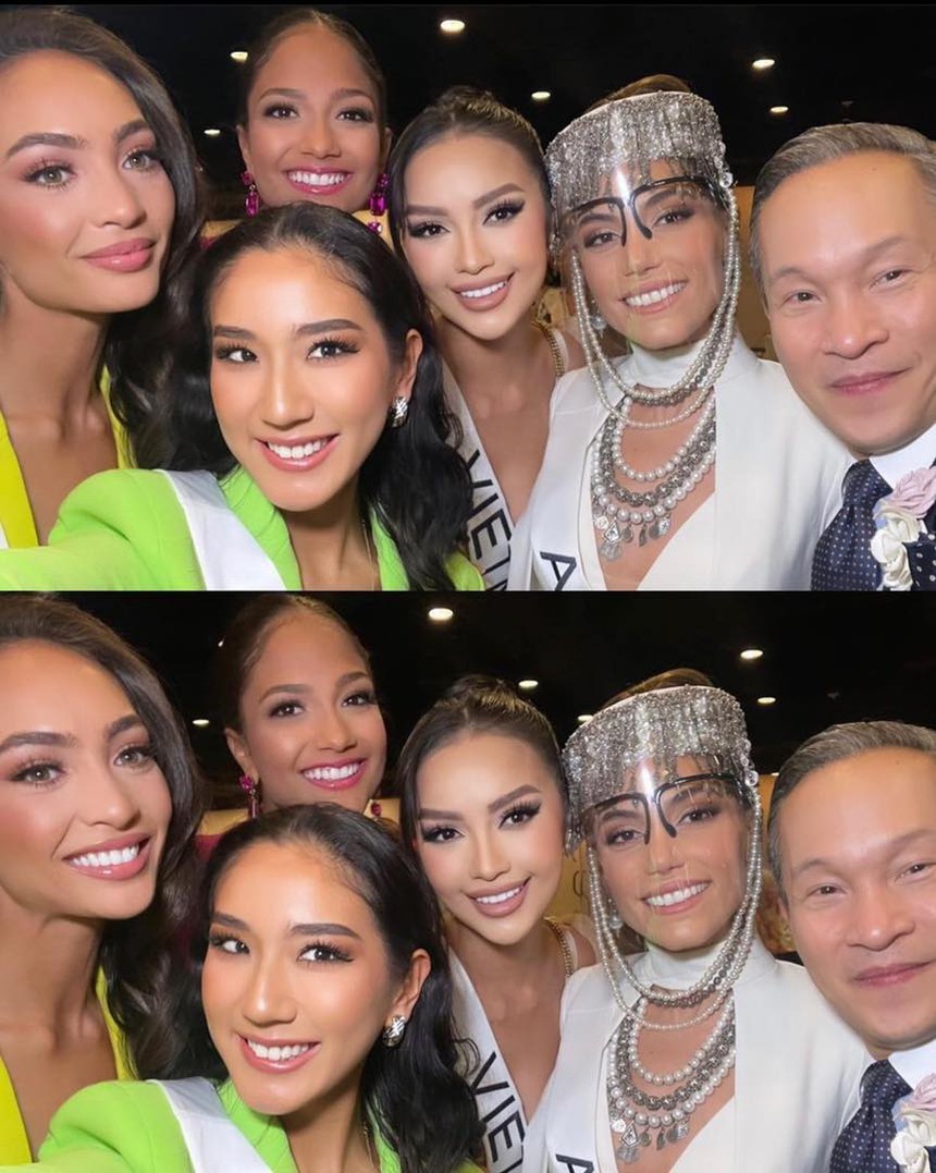 Ngọc Châu khoe visual phát sáng 'chặt chém' dàn đối thủ Miss Universe, để lộ 1 chi tiết khiến fan lo lắng - Ảnh 1.