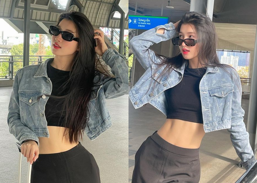 Body Á hậu Phương Nhi đạt cảnh giới mới: Crop top khoe vòng eo 'thít cổ chai' chẳng thua gì idol Kpop? - Ảnh 2.