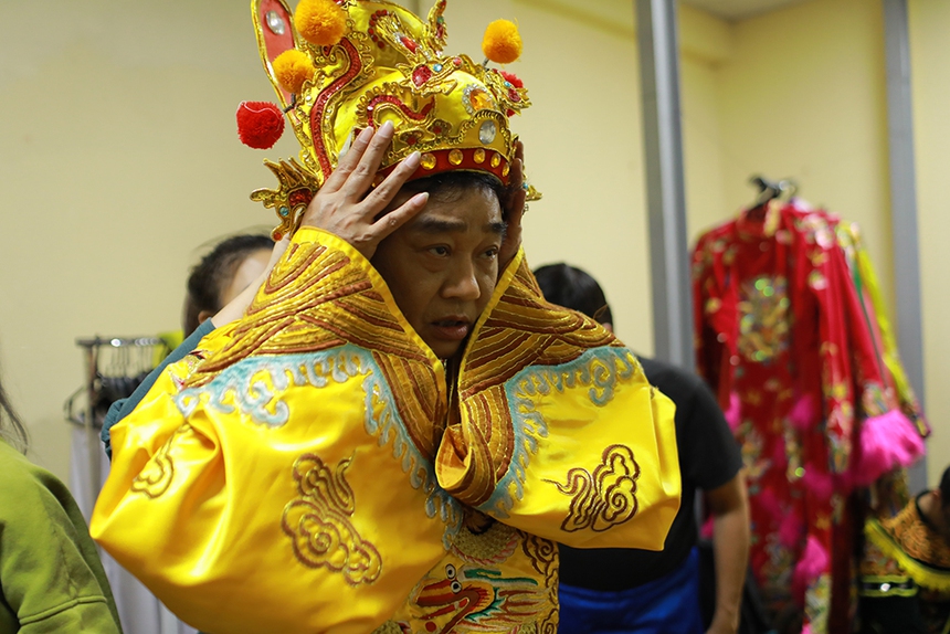 Hậu trường Táo quân 2023: Các Táo thi hoa hậu, 'Ngọc Hoàng' Quốc Khánh lo lắng? - Ảnh 4.