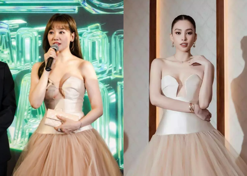 Thiếu đi 'cặp kiếm Nhật', Hari Won lép vế toàn tập khi đụng hàng Hoa hậu Tiểu Vy - Ảnh 5.