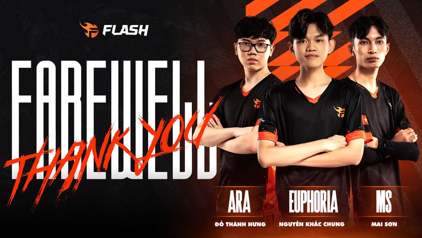 Team Flash lại thay máu lớn trước thềm mùa giải mới - Ảnh 2. Team Flash lại thay máu lớn trước thềm mùa giải mới - Ảnh 2.