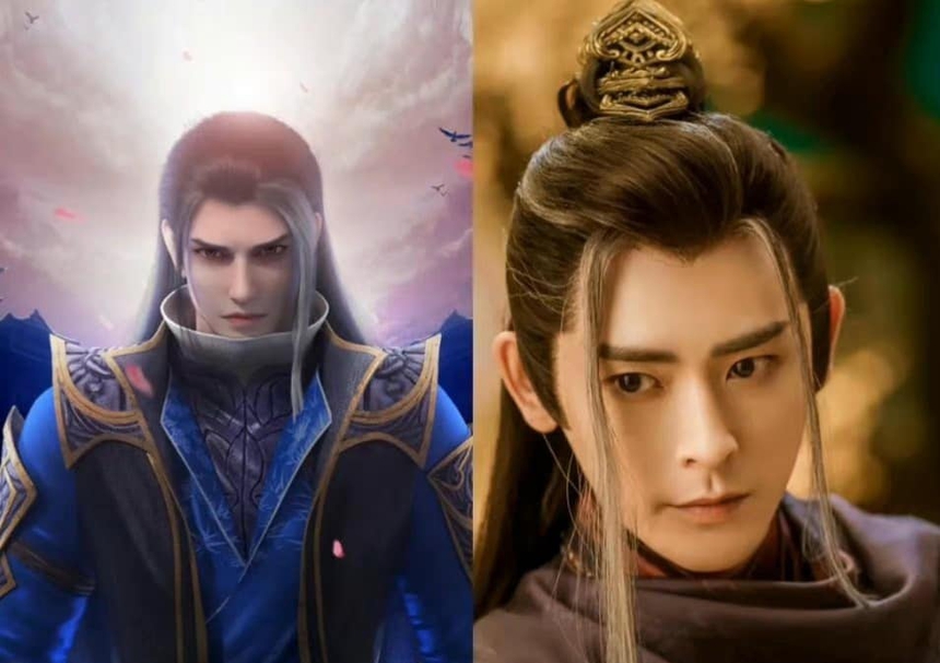 So kè nhan sắc dàn nhân vật ‘Thiếu niên ca hành’ với hoạt hình: Giống 90% đến chân tơ kẽ tóc, bị gọi ‘đạo nhái’ cũng không oan - Ảnh 9.