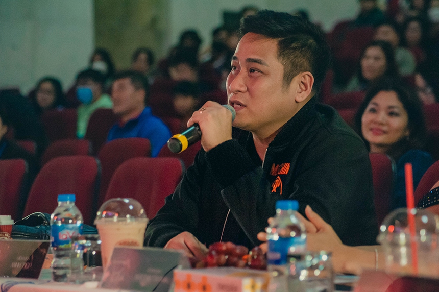 Nghệ sĩ Minh Tiệp, Trần Tuấn Hùng ngạc nhiên trước tài năng các Amsers - Ảnh 7. Nghệ sĩ Minh Tiệp, Trần Tuấn Hùng ngạc nhiên trước tài năng các Amsers - Ảnh 7.