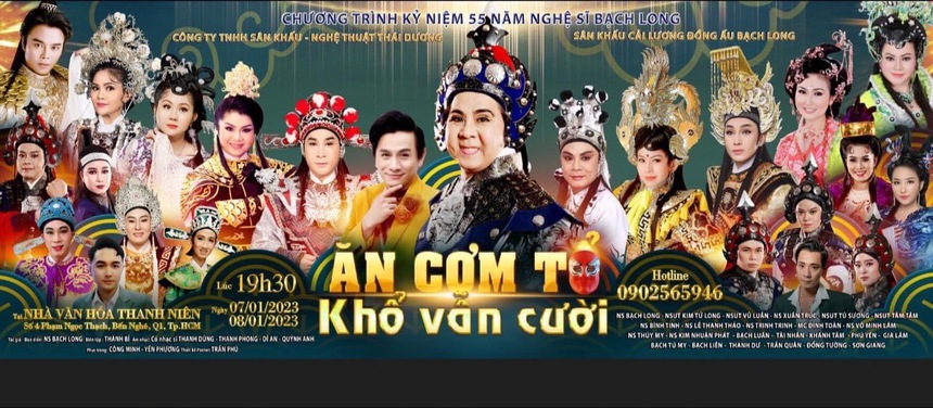 Nghệ sĩ Bạch Long 'ăn cơm tổ, khổ vẫn cười' - Ảnh 2. Nghệ sĩ Bạch Long 'ăn cơm tổ, khổ vẫn cười' - Ảnh 2.