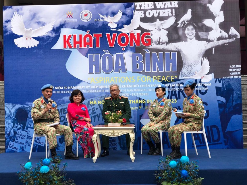 Sự kiện 'Khát vọng Hòa bình' kỷ niệm 50 năm Ngày ký Hiệp định Paris - Ảnh 1.