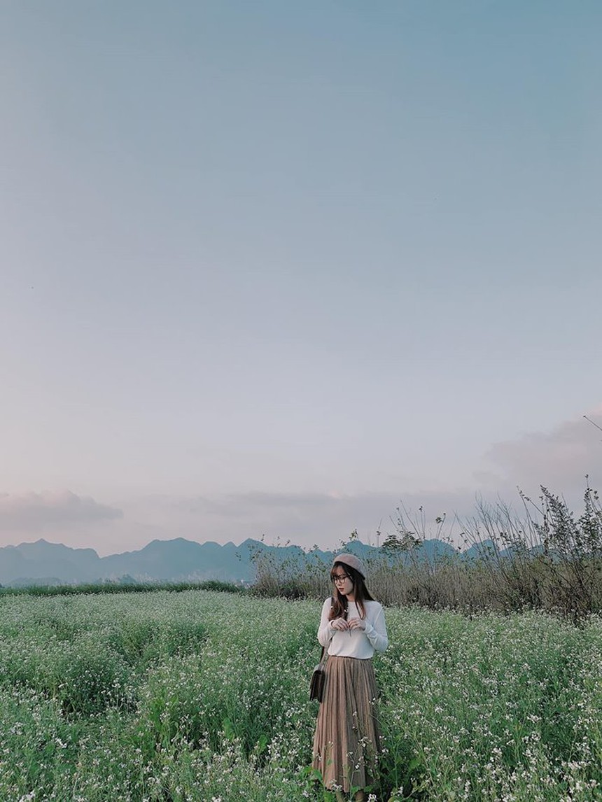 Đừng lỡ hẹn với Sơn La mùa hoa cải - Thiên đường trắng xóa đẹp quên lối về - Ảnh 13.