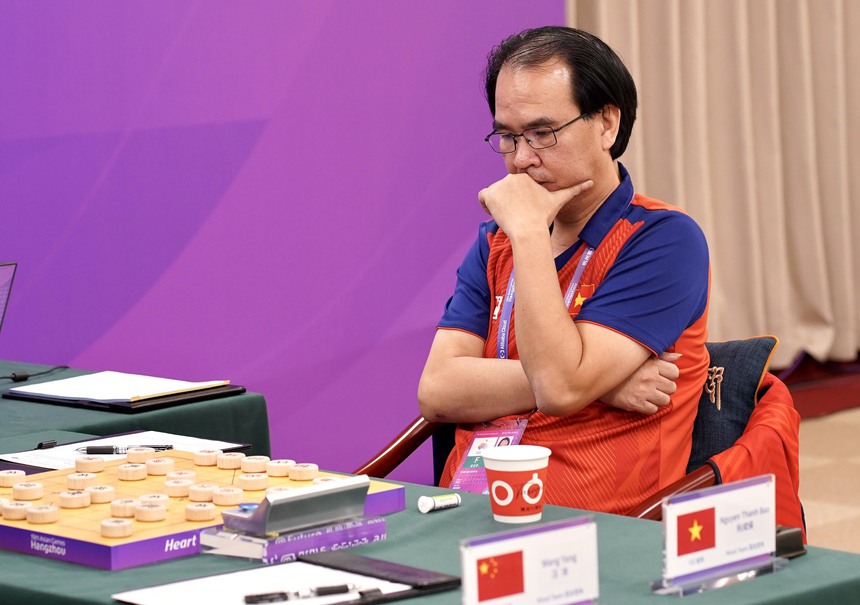 Đội tuyển cờ Tướng Việt Nam giành HCB: Nỗ lực bất thành - Ảnh 1.