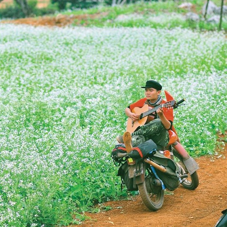 Đừng lỡ hẹn với Sơn La mùa hoa cải - Thiên đường trắng xóa đẹp quên lối về - Ảnh 9.