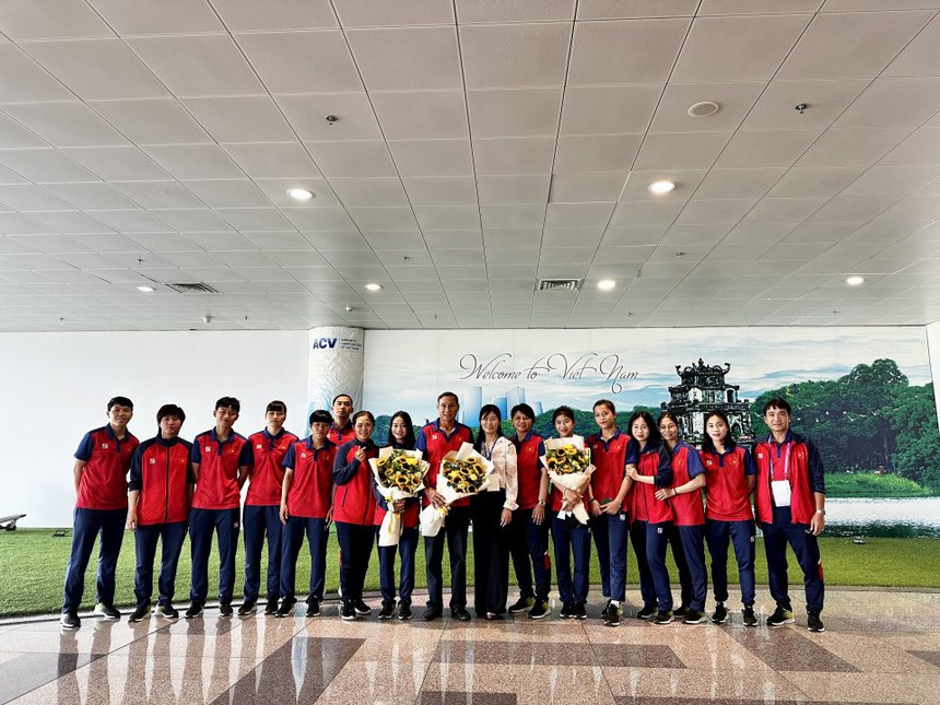 Đội tuyển nữ Việt Nam dưỡng sức trước vòng loại Olympic Paris 2024 - Ảnh 2. Đội tuyển nữ Việt Nam dưỡng sức trước vòng loại Olympic Paris 2024 - Ảnh 2.