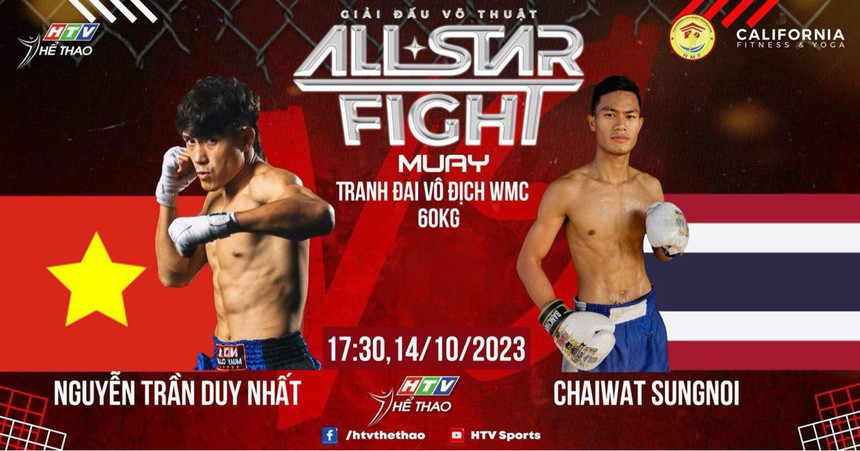 Cực nóng: Nguyễn Trần Duy Nhất tranh đai vô địch với học trò của “thánh Muay Thái Lan” tại Việt Nam - Ảnh 2. Cực nóng: Nguyễn Trần Duy Nhất tranh đai vô địch với học trò của “thánh Muay Thái Lan” tại Việt Nam - Ảnh 2.