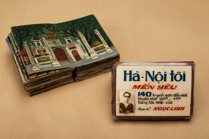 Họa sĩ Ngọc Linh - Vời vợi một tình yêu Hà Nội - Ảnh 7. Họa sĩ Ngọc Linh - Vời vợi một tình yêu Hà Nội - Ảnh 7.