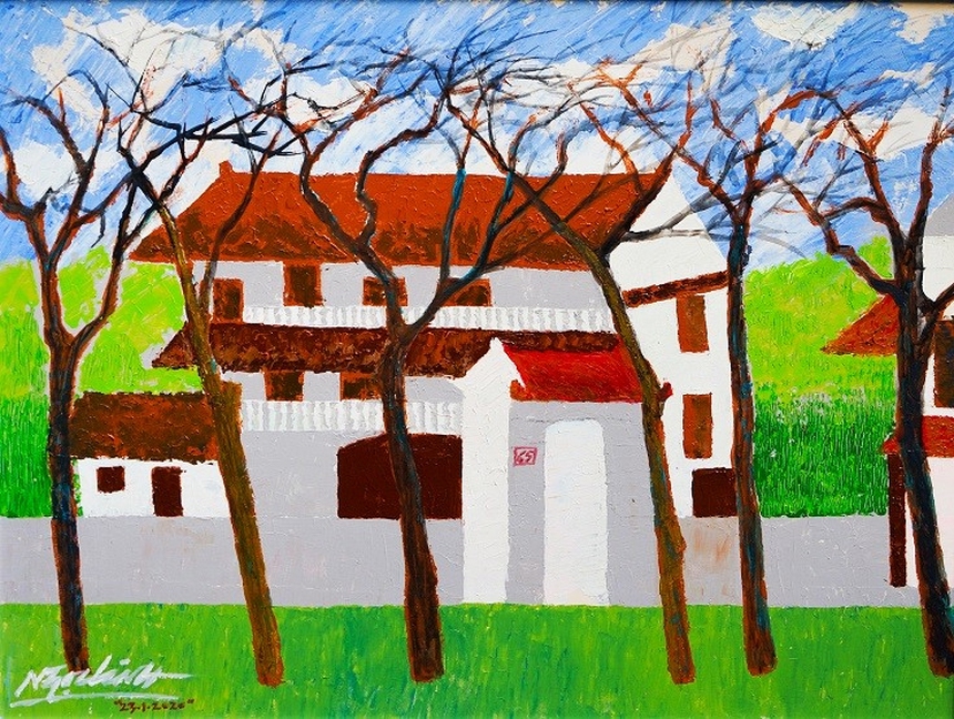 Họa sĩ Ngọc Linh - Vời vợi một tình yêu Hà Nội - Ảnh 8. Họa sĩ Ngọc Linh - Vời vợi một tình yêu Hà Nội - Ảnh 8.