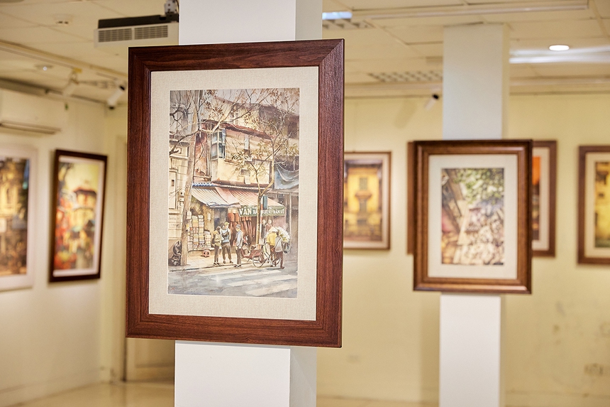 Họa sĩ trẻ Hoàng Phong: Tình yêu đặc biệt của một người con phương Nam dành cho Hà Nội - Ảnh 5.