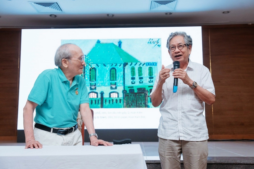 Họa sĩ Ngọc Linh - Vời vợi một tình yêu Hà Nội - Ảnh 3. Họa sĩ Ngọc Linh - Vời vợi một tình yêu Hà Nội - Ảnh 3.