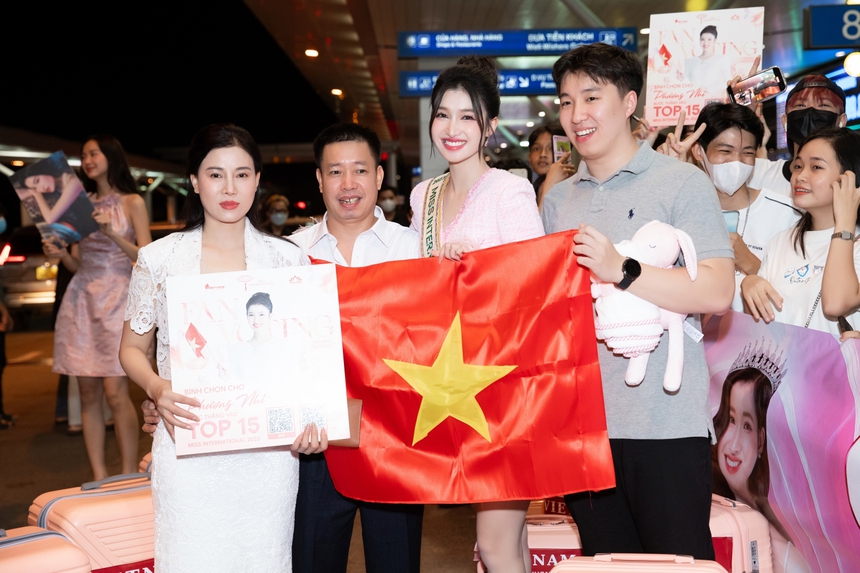 Phương Nhi chính thức lên đường sang Nhật Bản chinh chiến tại Miss International 2023 - Ảnh 4.