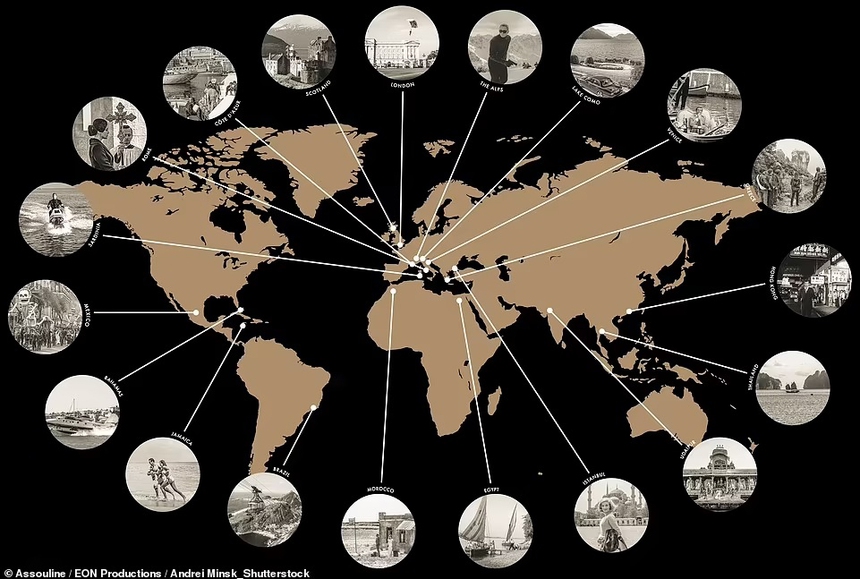 Những địa điểm đẹp mê hồn trong loạt phim James Bond hơn 60 năm qua - Ảnh 19.