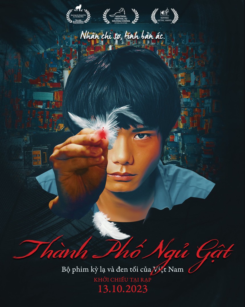 'Thành phố ngủ gật': Phim kiệm thoại nhưng nhiều thông điệp về mối quan hệ giữa người với người - Ảnh 1.