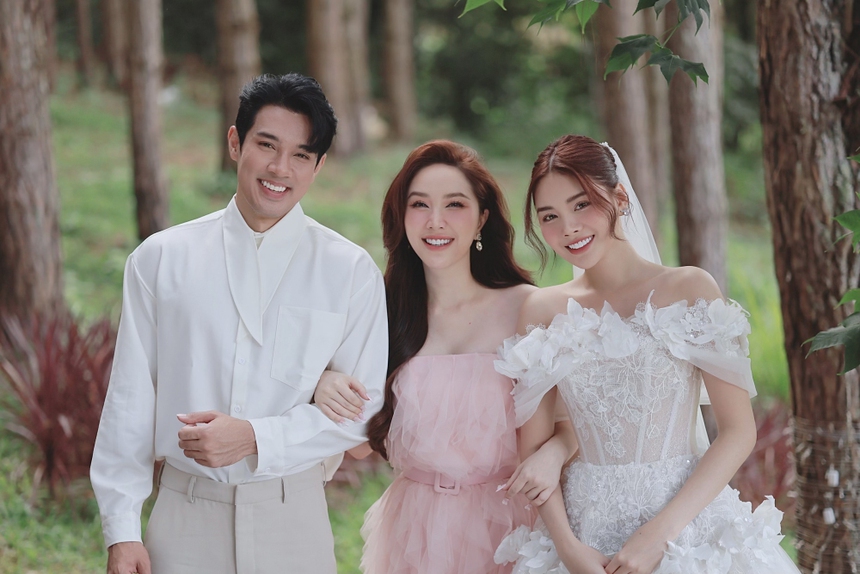 Bảo Thy hóa "cô dâu" lần 2 ở Đà Lạt, nhan sắc "mẹ 1 con" đầy cuốn hút - Ảnh 2.