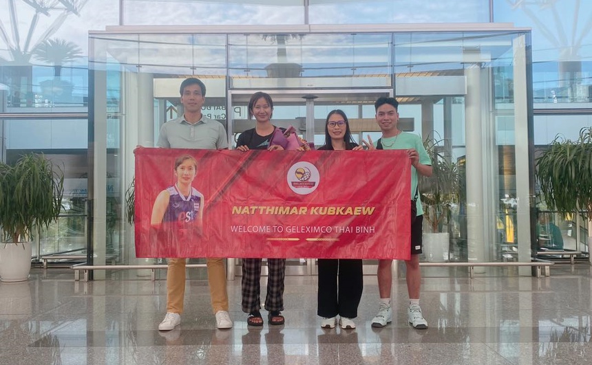 Geleximco Thái Bình chiêu mộ chủ công người Thái Lan Natthimar