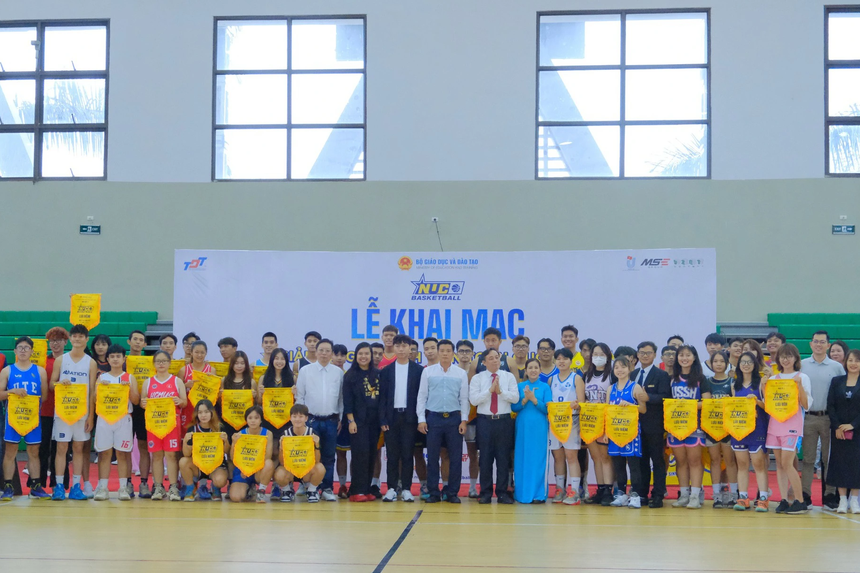 Giải bóng rổ sinh viên toàn quốc xác lập kỷ lục ấn tượng - Ảnh 1.